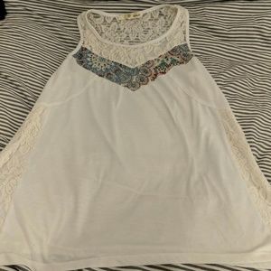 Floral & Lace Tank